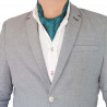 Foulard 100% soie.