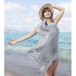 100% Soie. Sarong/Foulard. Grand 180*100cn.